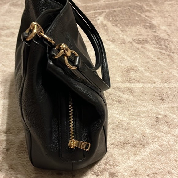 COACH EDDIE 31 PEBBLE GRAIN LEATHER SHOULDER BAG #80268 - Picture 6 of 11